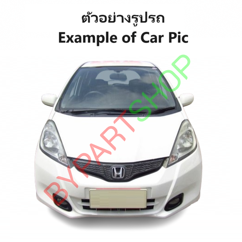 กระจกมองข้าง HONDA JAZZ(แจ๊ส) GE รุ่นปรับเลนส์ไฟฟ้า 3สาย สีดำ(งานไม่ทำสี ) ปี2008-2013 -ราคาต่อดวง-