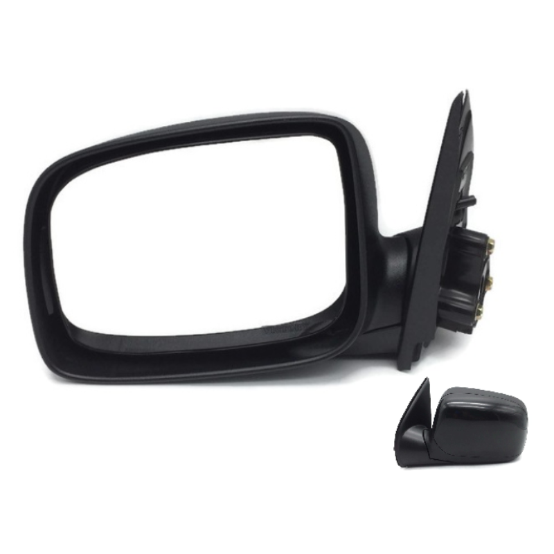 กระจกมองข้าง CHEVROLET COLORADO(โคโลราโด) โฉมตา2ชั้น/ตาหวาน รุ่นปรับมือ ฝาครอบถอดได้ สีดำ ปี2004-2011 (VICTORY) -ราคาต่อข้าง-