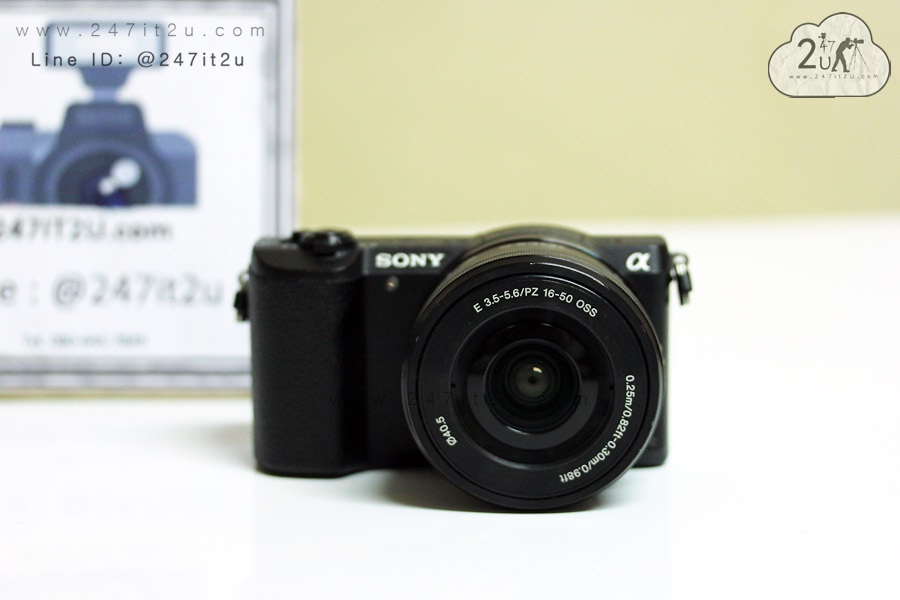 กล้อง Sony A5100+Lens 16-50mm f3.5-5.6 สีดำ