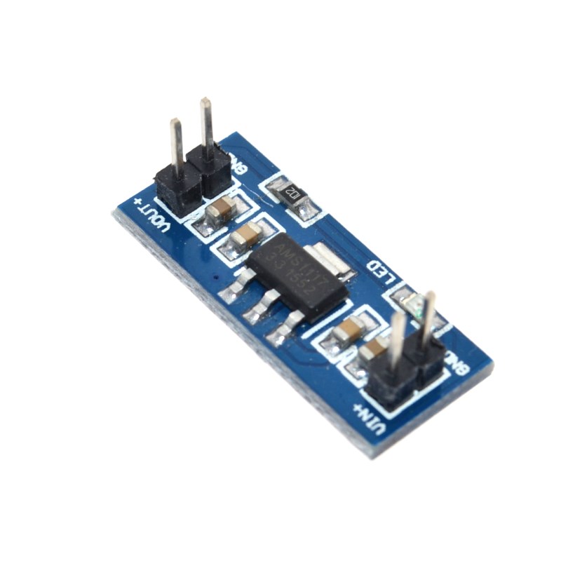 AMS1117 5V (4.5-7V) To 3.3V DC-DC Step Down Module