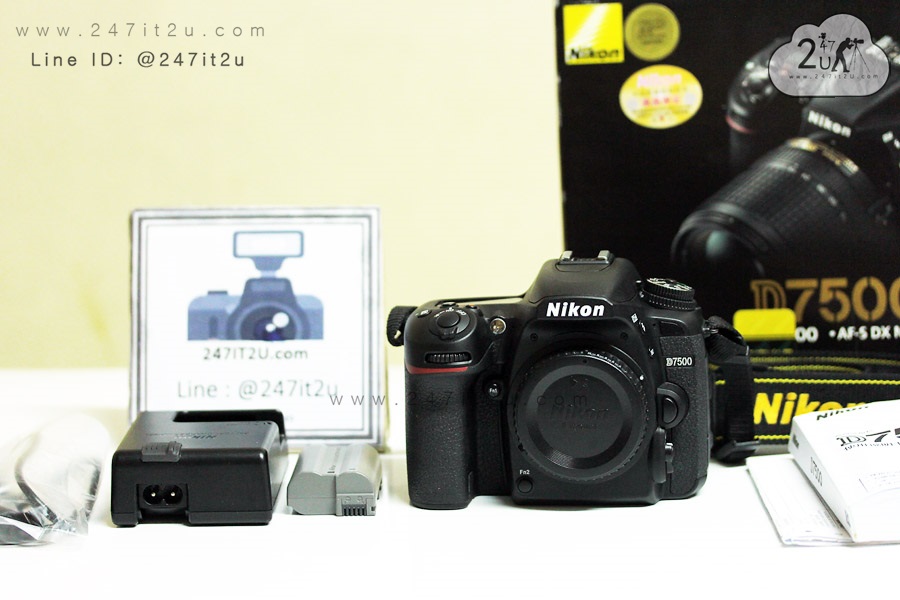 Body Nikon D7500 สีดำ ยกกล่อง