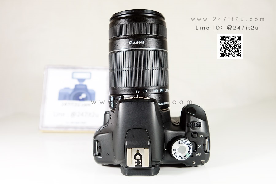 Canon kissX3 + เลนส์ 55-250 mm f4-5.6 is II