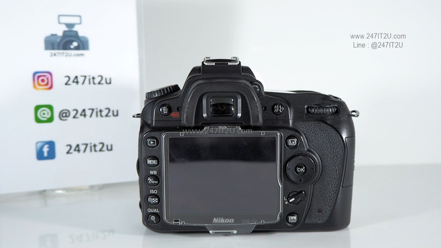 Body Nikon 90D สภาพสวย สีดำ ชัตเตอร์ 17,xxx