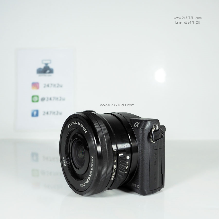 กล้อง SonyA5100 +เลนส์16-50mm สีดำ