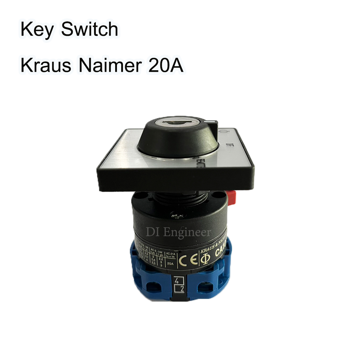 Kraus&Naimer Key Switch แบบ 3จังหวะ 20A