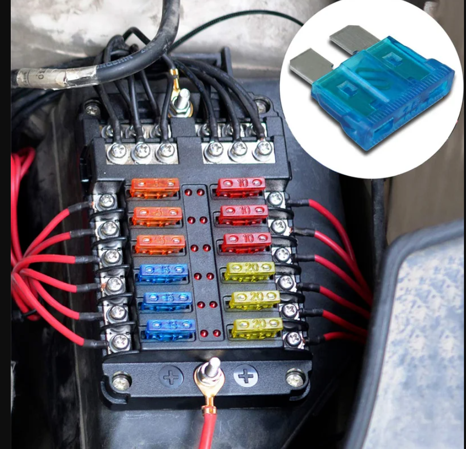 ฟิวส์สแตนดาส ฟิวส์เสียบ 15 แอมป์ Standard Type 10 ตัว/แพ็ค