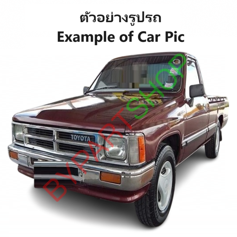 กันชนหน้า TOYOTA LN50/LN56/LN65(โตโยต้า ฮีโร่) ตัวกลาง เหล็กดำ(ยังไม่ทำสี) ปี1978-1983 (รหัส:HERO)