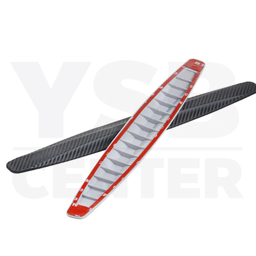 CASSA คิ้วยางกันกระแทกรถยนต์ ยางกันกระแทกรถยนต์ กระแทกรถยนต์ Set 4 ชิ้น พร้อมกาว 3M