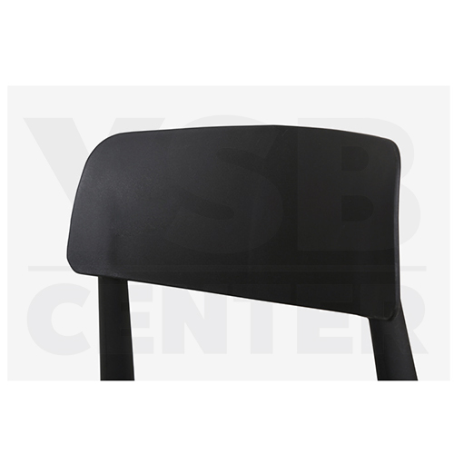 เก้าอี้พลาสติก เก้าอี้ขาไม้บีช เก้าอี้อาหาร เก้าอี้ร้านกาแฟสไตล์โมเดิร์น เก้าอี้โครงขาไม้ที่นั่งพลาสติกเกรด PP รุ่น F142 - F146