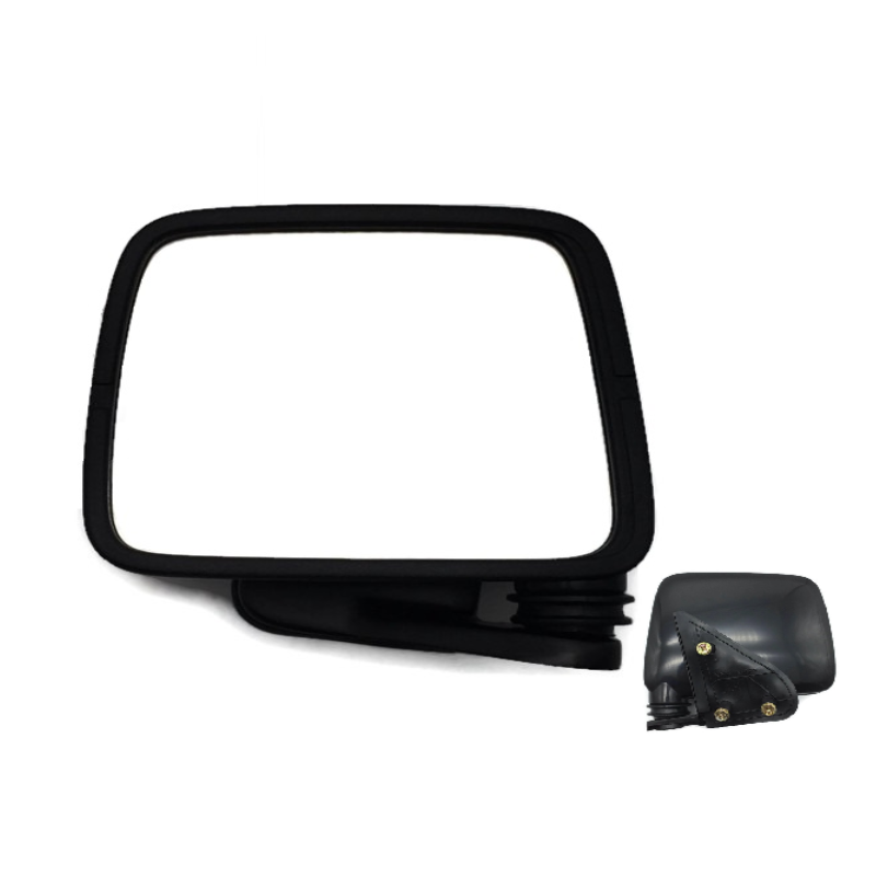 กระจกมองข้าง NISSAN BIG-M(บิ๊กเอ็ม) ทุกโฉม รุ่นปรับมือ สีดำ ปี1987-1997 (VICTOR) -ราคาต่อข้าง-