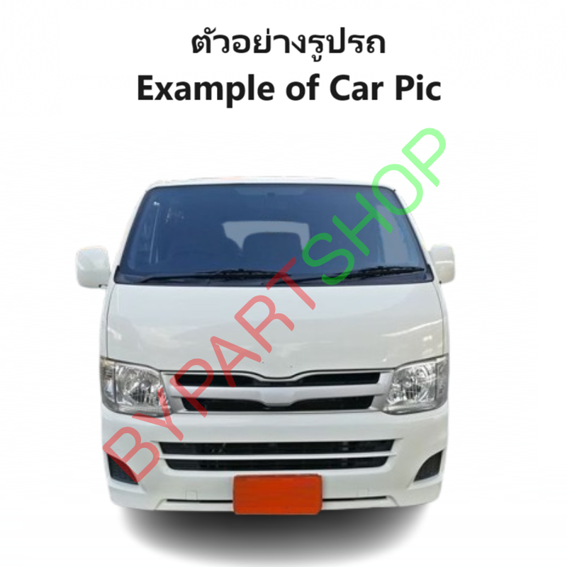หม้อน้ำ TOYOTA COMMUTER(คอมมูเตอร์) ใบเล็ก ปี2005-2014 เกียรกระปุก-ออโต้ (อลูมิเนียมทั้งใบ) ประกัน 6เดือน