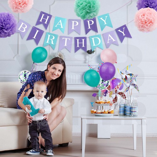 เซตลูกโป่งตัวอักษรฟอยล์ ตัวอักษร ชุดอุปกรณ์ตกแต่งวันเกิด B1S132-PLG