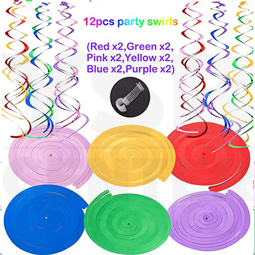 ชุดอุปกรณ์ตกแต่งงานวันเกิด Happy Birthday ป้ายวันเกิด อุปกรณ์งานปาร์ตี้ รุ่น B1S063 - 7C