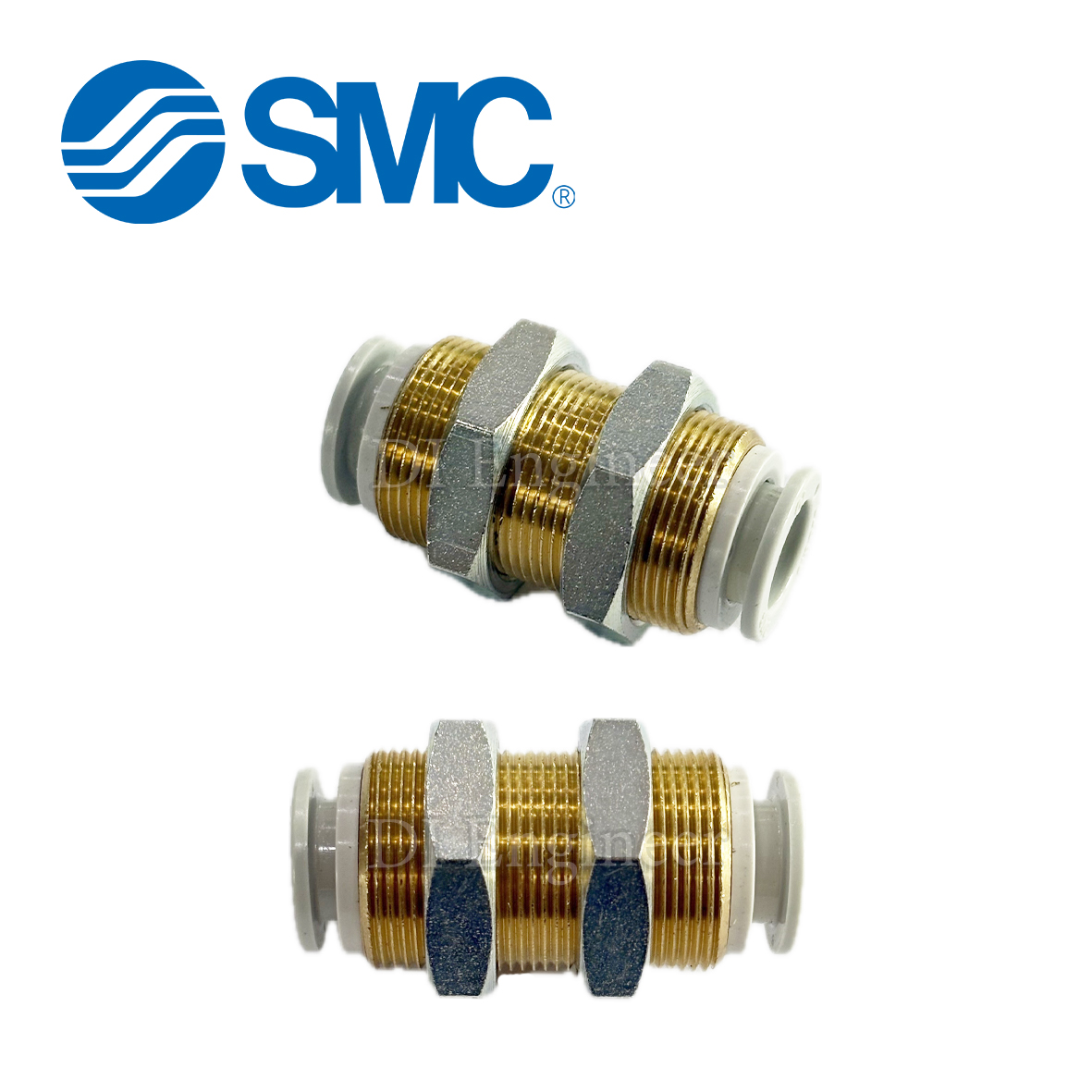SMC Bulkhead Union KQ2E10-00