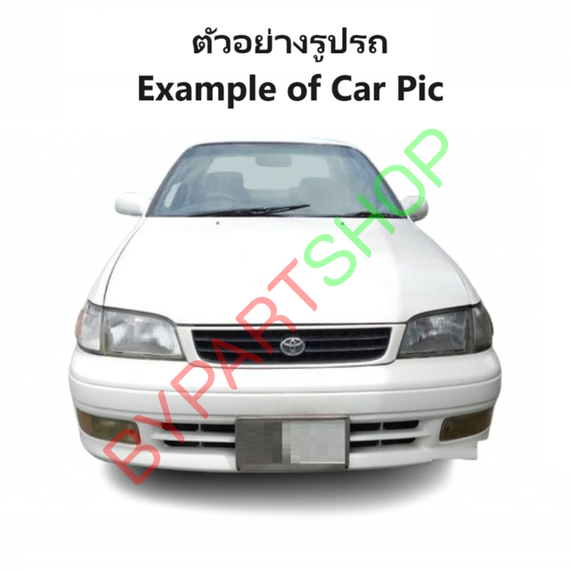 หม้อน้ำ TOYOTA CORONA AT-ST190/191 เครื่อง1.6cc ปี1988-1994 เกียรออโต้ (กระปุกก็ใส่ได้) (O.E.M ประกัน 6เดือน)