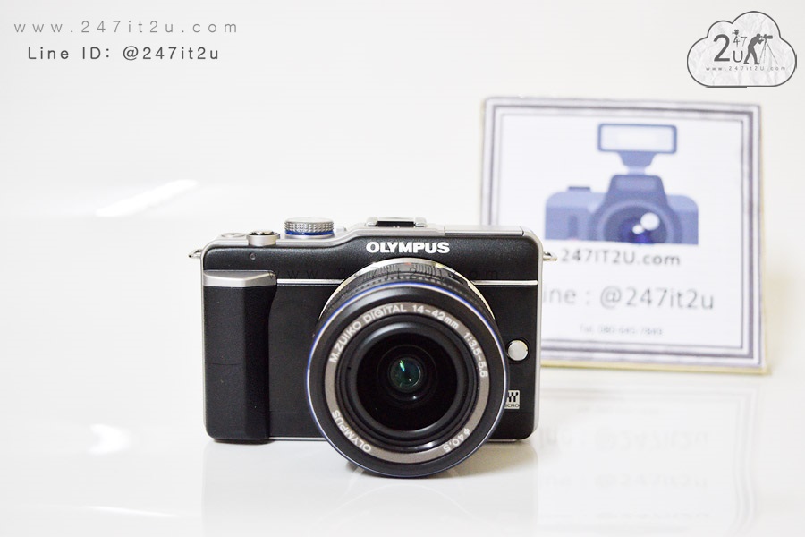 กล้อง Olympus E-PL1 + เลนส์ 14-42 mm สีดำ