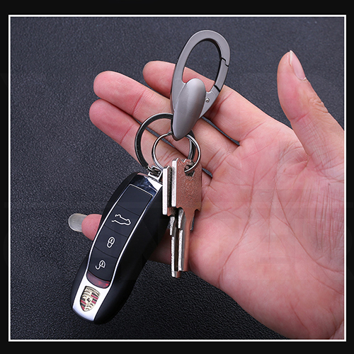 JOBON พวงกุญแจ เกรดพรีเมี่ยม 2 ห่วงคู่ หนาพิเศษ