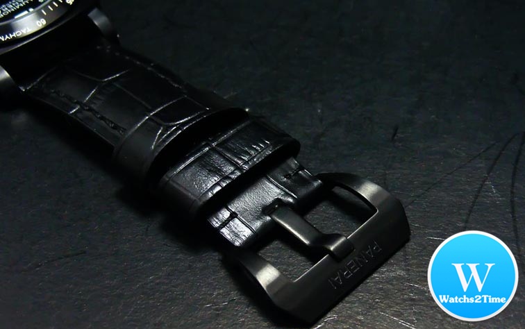 นาฬิกา PANERAI Luminor Chrono Daylight 44 mm. Black Dial สายดำ PAM 188