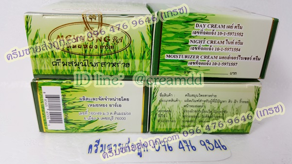 ครีมเหมยหยง สาหร่าย ตลับเขียวเดี่ยว ของแท้ ขายถูก ครีมหน้าขาวยอดนิยม ขายดีที่สุด เหมยหยงมีอย.