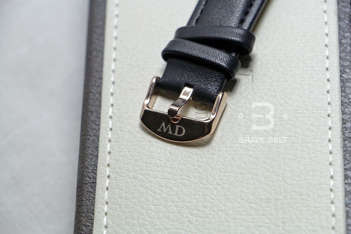 นาฬิกาวินเทจ Daniel Wellington Classic สายหนังสีดำ เกรดพรีเมี่ยม ขอบทอง