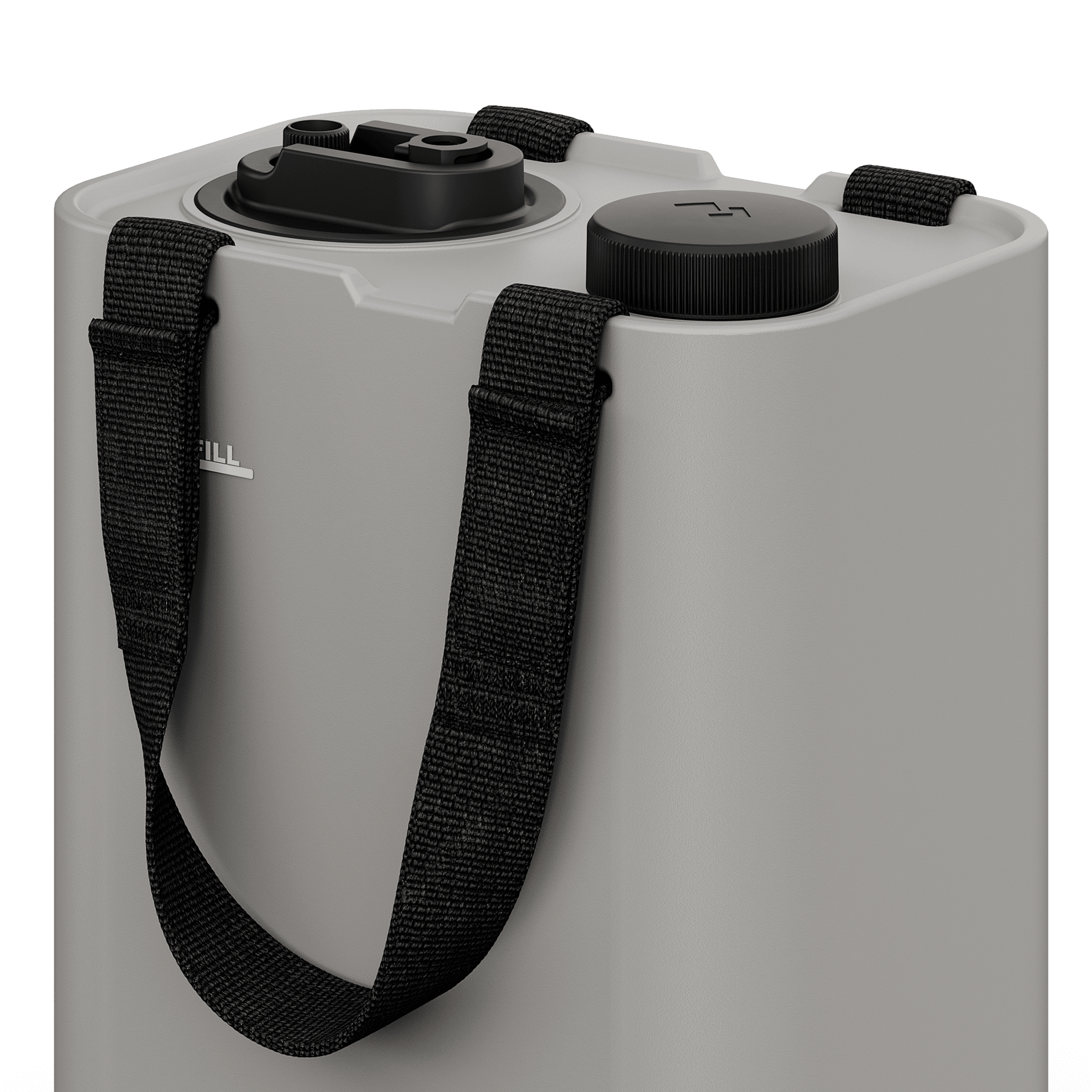 Dometic GO Hydration Water Jug 11L สี Ash แกลลอนน้ำพกพาสำหรับแคมป์ปิ้ง ขนาด 11 ลิตร