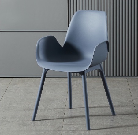 เก้าอี้ เก้าอี้สไตล์นอร์ดิก เก้าอี้ตกแต่งร้าน เก้าอี้ทานอาหาร เก้าอี้พลาสติก ขึ้นรูปเต็มตัว