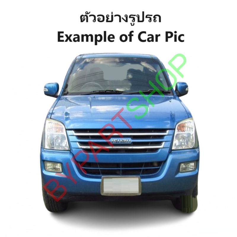 หน้ากระจัง ISUZU D-MAX(ดีแม็ก) 2WD สีเทา-ดำ+คาดโครเมียม ปี2005-2006 (งานไม่ทำสี) (รหัส:DMAX-05-SL-COMชุบ)