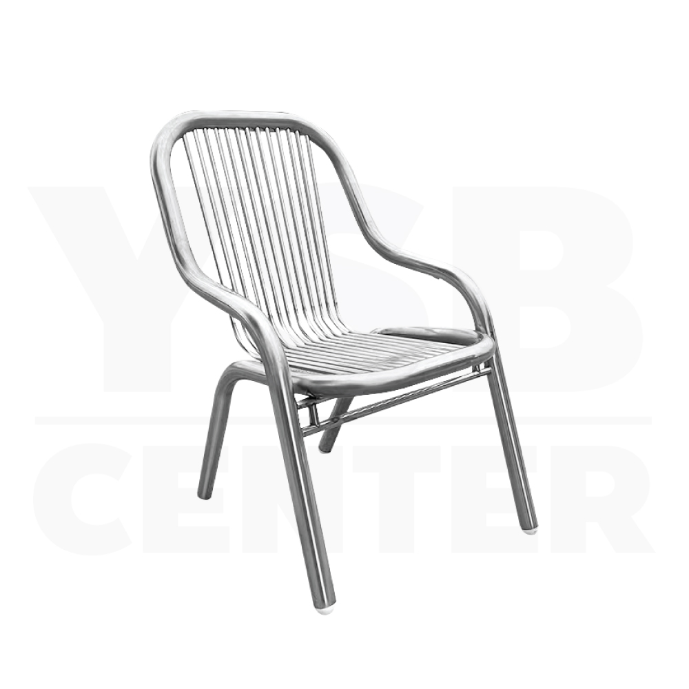 เก้าอี้ สแตนเลส ทานอาหาร ร้านกาแฟ แข็งแรง รับน้ำหนักได้เยอะ YL0285-SH79.5-ST