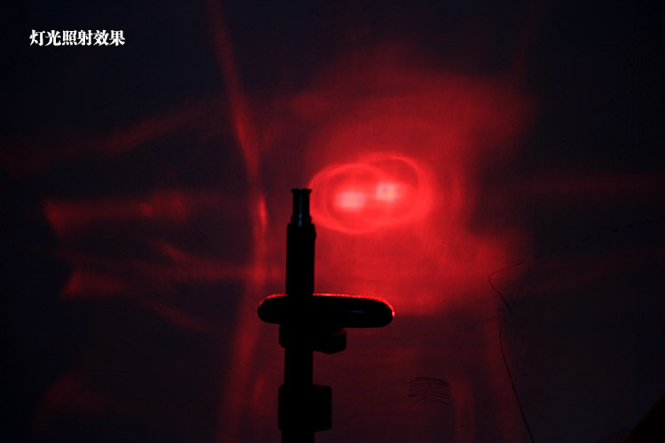 YSB ไฟท้ายรถจักยาน LED 5 ดวง เปลี่ยนจังหวะได้ 3แบบ กันน้ำ พร้อมแถมถ่าน แสงไฟสีแดง รุ่น XJ-2212