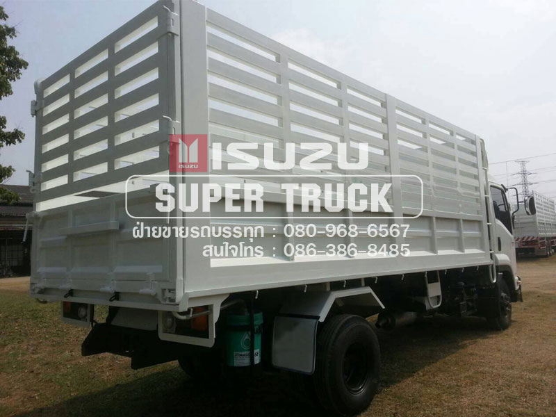 ISUZU FRR 210 แบบกระบะคอก (ช่วงต่อยาว 5.6เมตร)