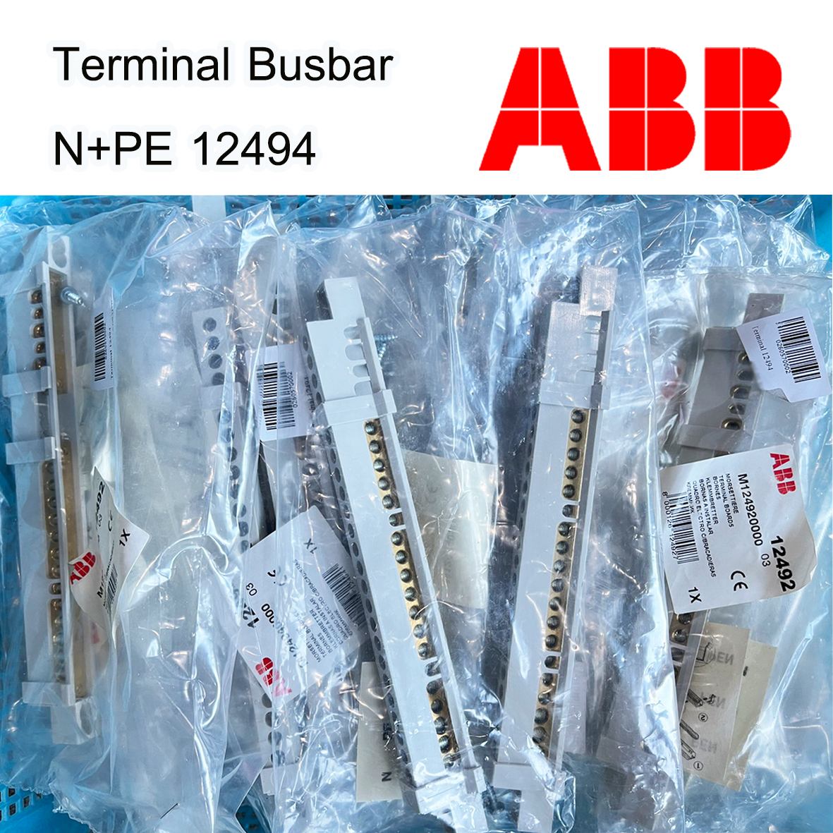 ABB Terminal Busbar N+PE 38ช่อง 12494