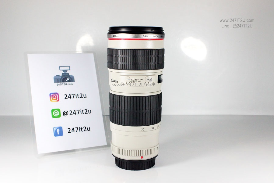 เลนส์ Canon 70-200 f4L USM ครบกล่อง