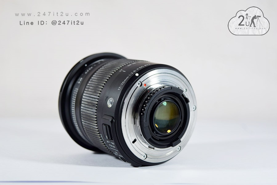 เลนส์ sigma 17-70mm f2.8-4 DC Macro สภาพสวย For Nikon