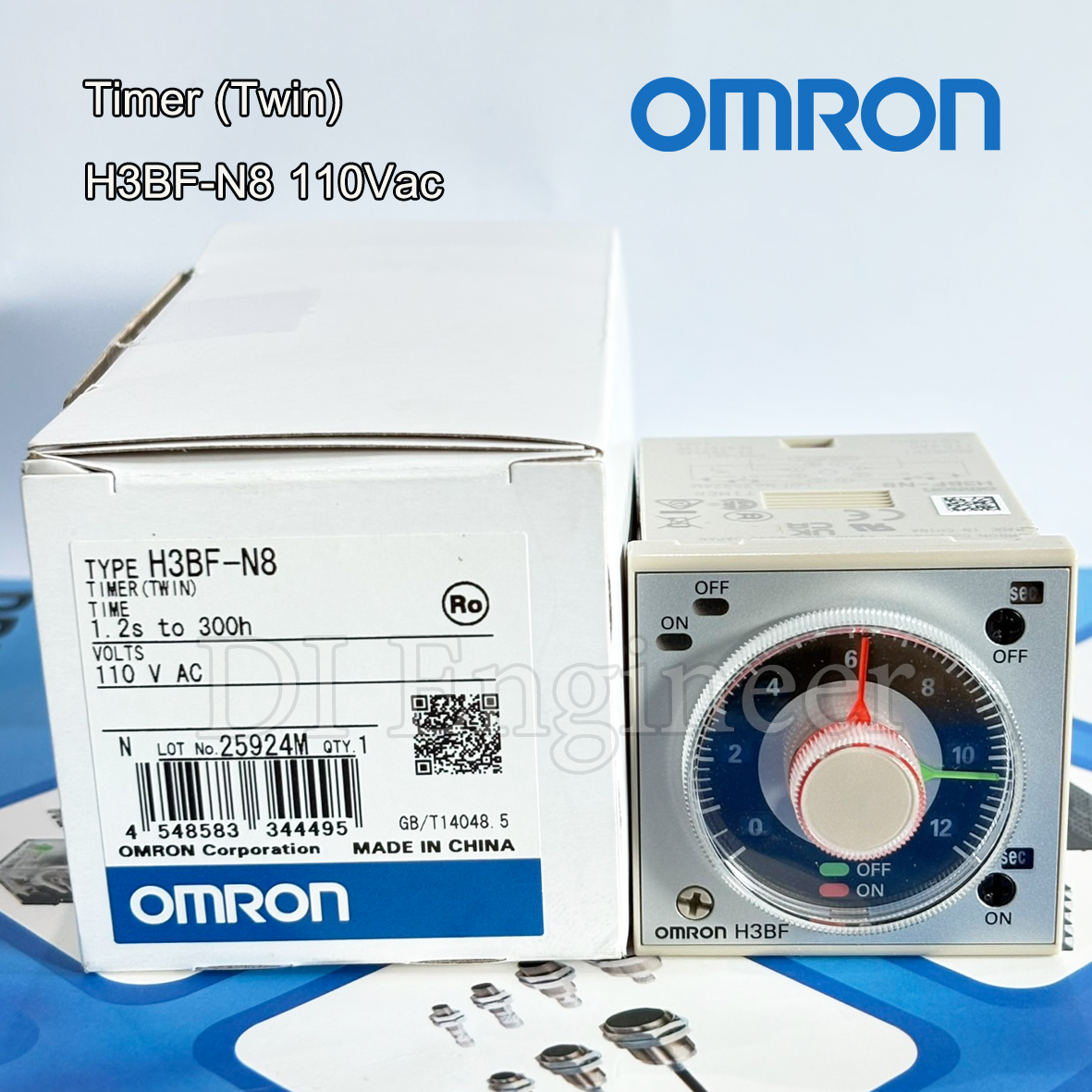 Omron H3BF-N8 110VAC (2เข็ม On-Off)