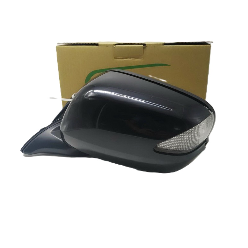 กระจกมองข้าง HONDA JAZZ(แจ๊ส) GE,MC รุ่นปรับ+พับไฟฟ้า มีไฟเลี้ยว 7สาย สีดำ(งานไม่ทำสี ) ปี2008-2013 -ราคาต่อข้าง-