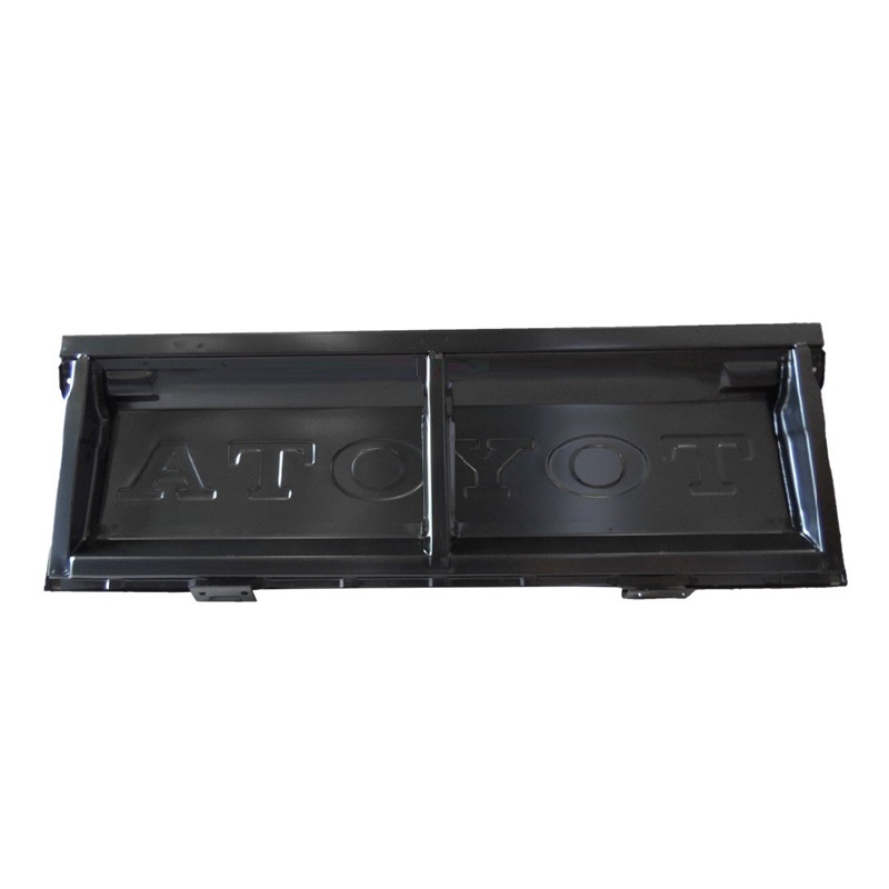 ฝาท้าย TOYOTA LN30-40/RN30-40 (ม้ากระโดด) รุ่นเปิดข้าง เหล็กดำ(หนาเทียบแท้ ไม่ทำสี) -กรุณาเลือกแบบ-