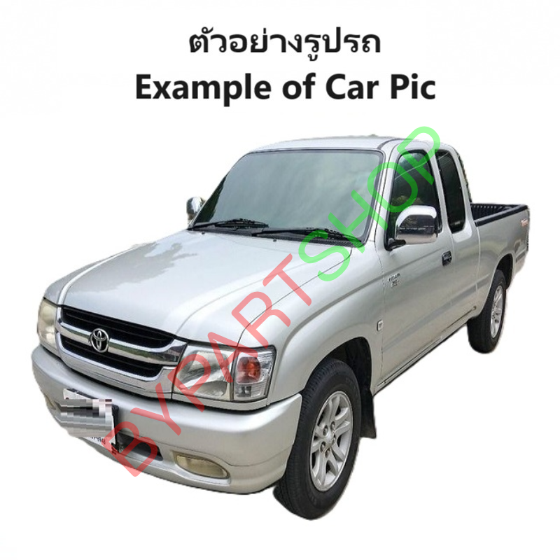 หม้อน้ำ TOYOTA D4D(ดีโฟร์ดี) 2WD มีฝา(เติมตรง) หนาพิเศษ 36มิล ปี2001-2004 เกียรออโต้ (O.E.M รับประกัน 6เดือน)