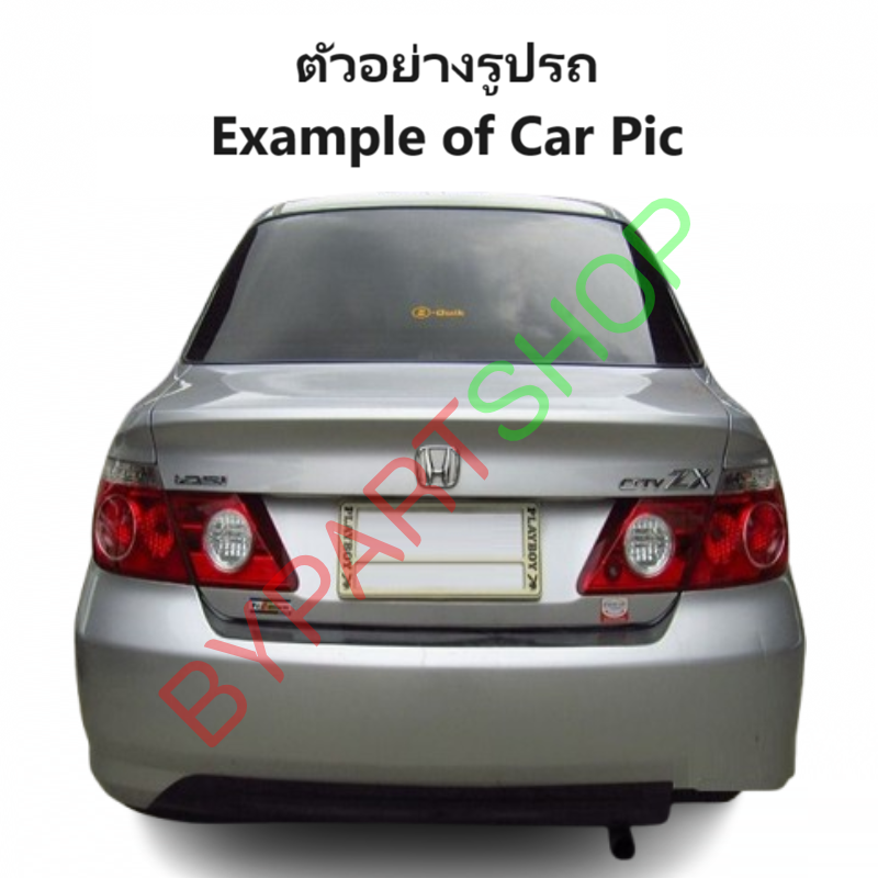 หน้ากระจัง HONDA CITY(ซิตี้) โฉม ZX คาดโครเมียม ไม่มีโลโก้ ปี2006-2007 (รหัส:CITY'06)