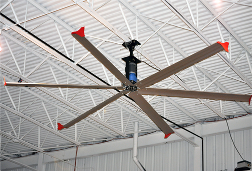 พัดลมเพดานยักษ์,พัดลมเพดานใหญ่,พัดลมเพดานอุตสาหกรรม, Big Ceiling Fans 7.2 เมตร