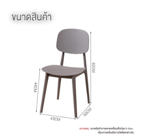 เก้าอี้ เก้าอี้สไตล์นอร์ดิก เก้าอี้ตกแต่งร้าน เก้าอี้ทานอาหาร เก้าอี้พลาสติก