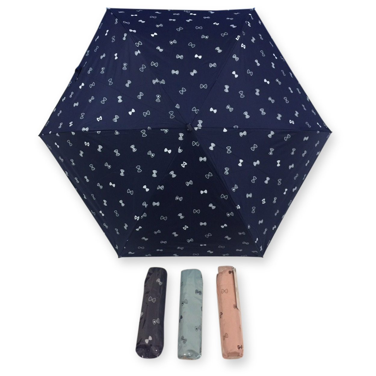 ร่มGBU3ตอนแบนเบารหัสGM341ยูวีดำ