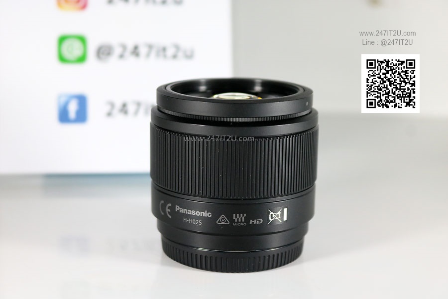 เลนส์ Panasonic Lumix G 25mm f/1.7 ASPH