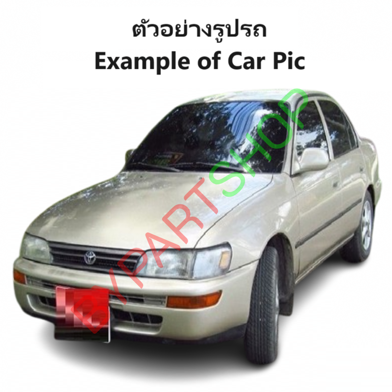 หม้อน้ำ TOYOTA COROLLA(โคโรล่า) EE/AE100-101-102-110-111-112 หนาพิเศษ 26มิล ปี1992-2001 เกียรออโต้ (อลูมิเนียมทั้งใบ)