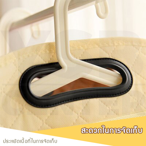 Set 2 ชิ้น ถุงเก็บกระเป๋า ถุงกันฝุ่น ถุงใส่กระเป๋า แบบแขวน คละไซส์