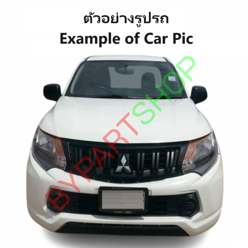 หม้อน้ำ MITSUBISHI NEW TRITON(ไทรทัน) 2.4-2.5cc 2ท่อหายใจ ท่อล่างตรง ปี2015-2019 เกียรออโต้ (ประกัน 6เดือน) (TRN15-PA16-AT)