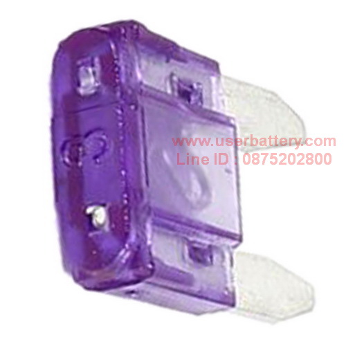 ฟิวส์มินิ 3 แอมป์ 10 ตัว Small Size Type (Fuse Mini )