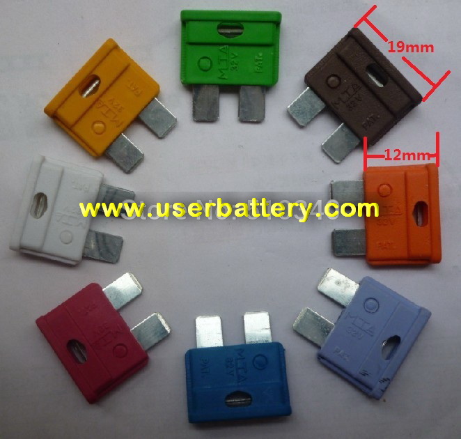 ฟิวส์เซรามิค แบบสแตนดาส 8 ตัวชุด 5 - 35 แอมป์ ( Ceramic Fuse )