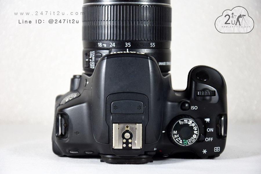 กล้อง Canon 650D และ เลนส์ 18-55 mm is II มีกระเป๋า สภาพดี