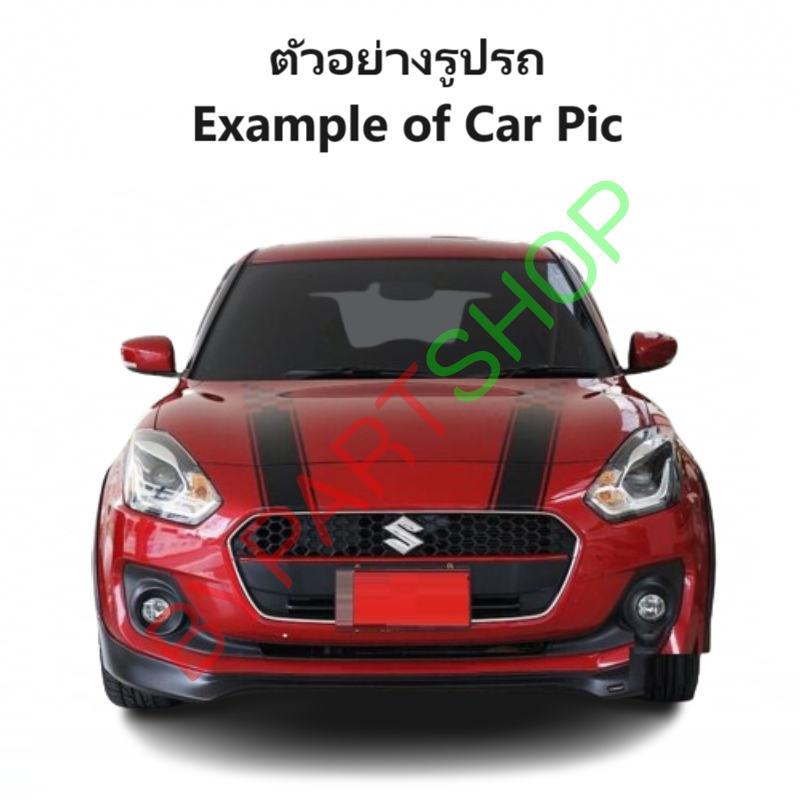 กระจกมองข้าง SUZUKI SWIFT(สวีฟ) รุ่นปรับ+พับไฟฟ้า มีไฟเลี้ยว 7สาย โฉมปี2018-2022 (สีดำ,งานไม่ทำสี) -ราคาต่อข้าง-