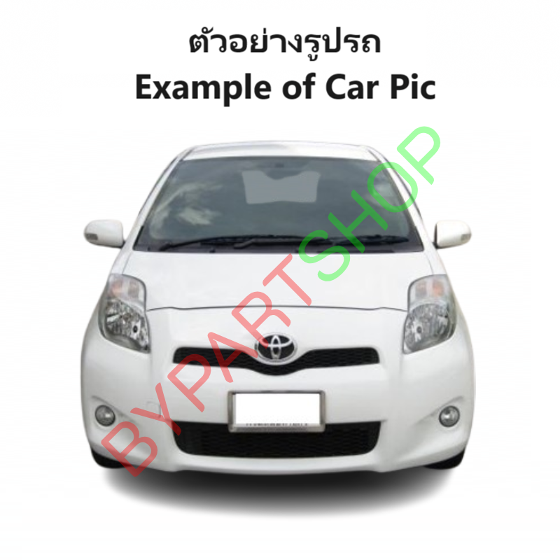 หม้อน้ำ TOYOTA YARIS(ยาริส) Gen1 หนาพิเศษ 26มิล ปี2006-2013 เกียรออโต้ (อลูมิเนียมทั้งใบ) (10016/26PP)